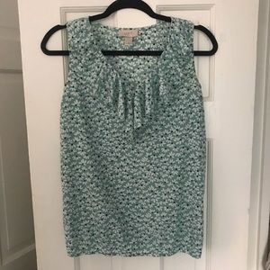*LOFT* Floral Short Sleeve Blouse